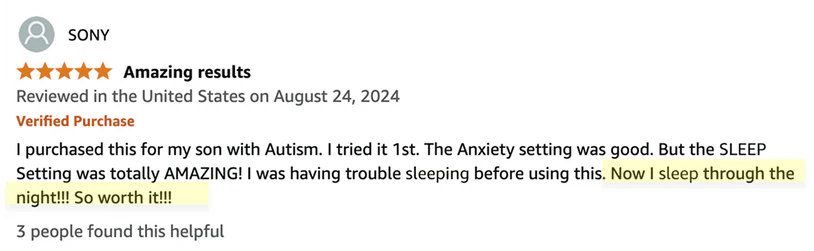 Customer review